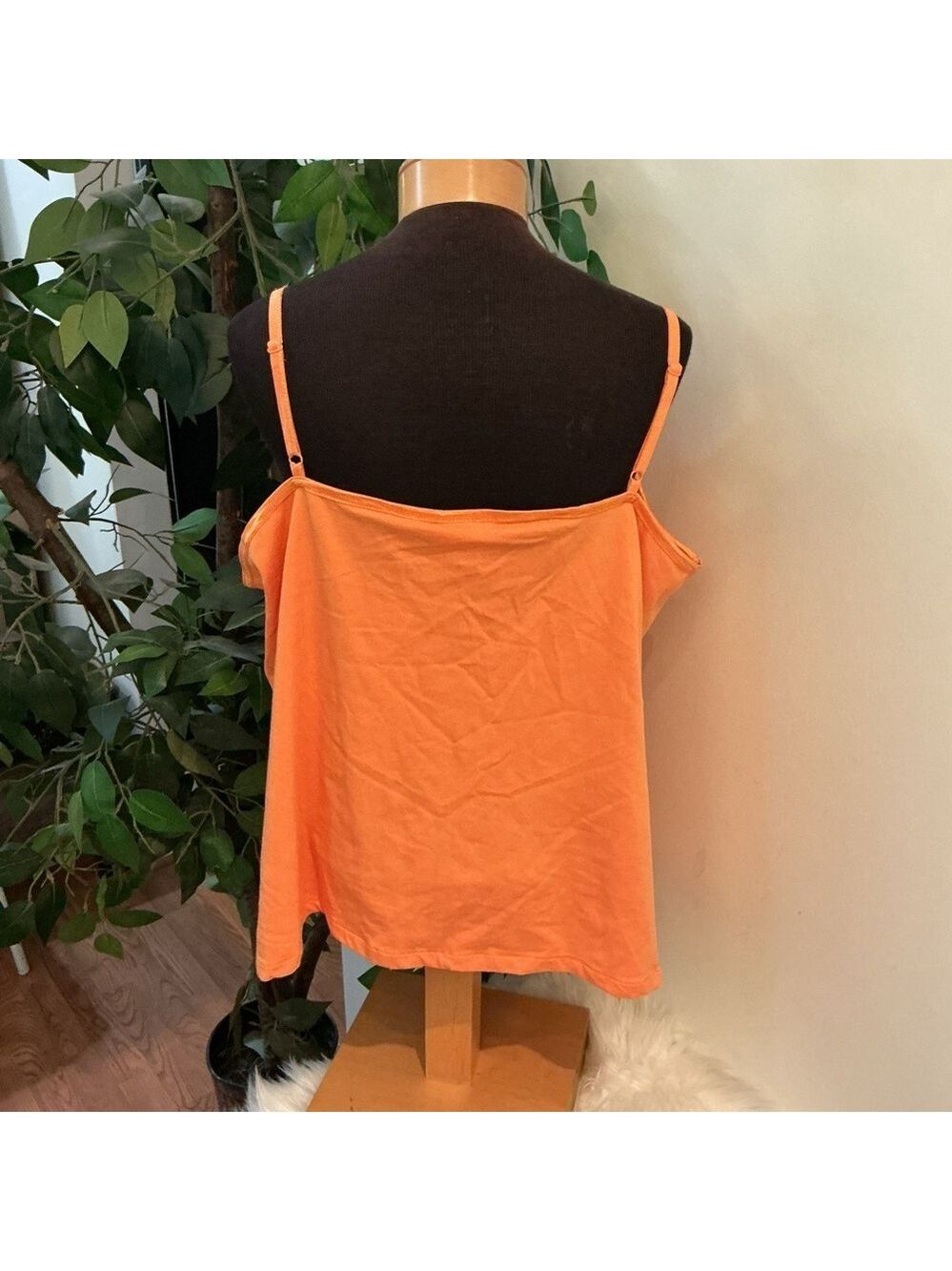 Women's Avenue Orange Tank Top Plus Size 22/24 NWT - Picture 4 of 12